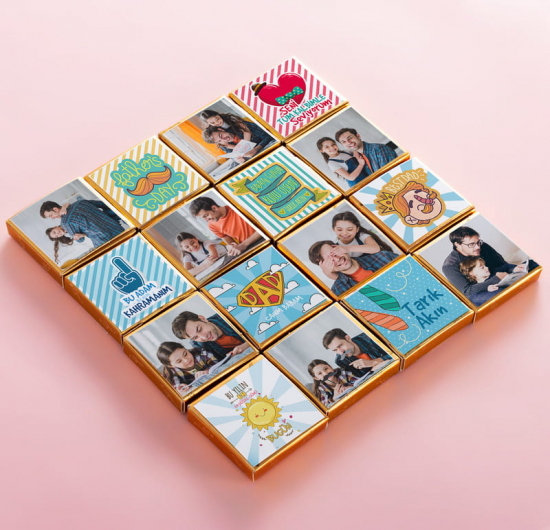 Kişiye Özel Puzzle Çikolata