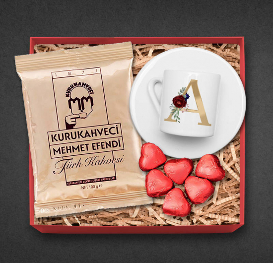 Kahve Severlere Kişiye Özel Konsept Hediye Kutusu