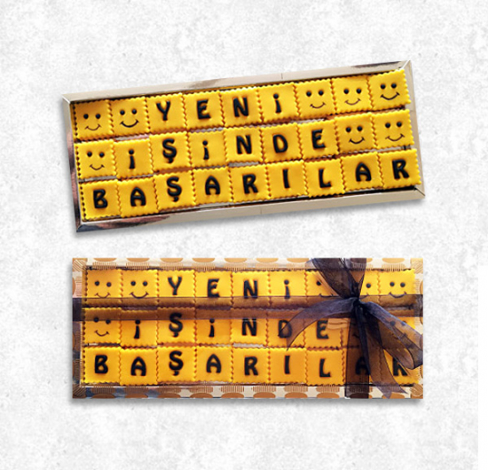 Yeni İşinde Başarılar Butik Kurabiye